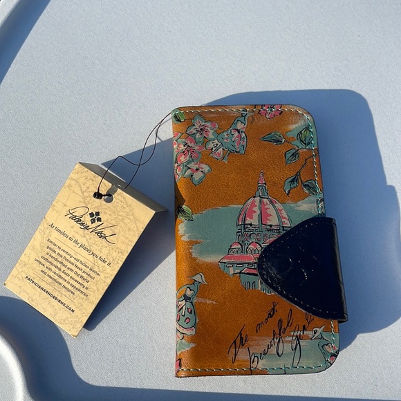 Patricia Nash Bags Patricia Nash Leather Wallet Phone Case Iphone